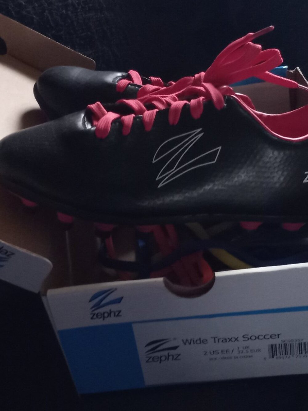 Boy's Zephz Wide Traxx Soccer Cleats